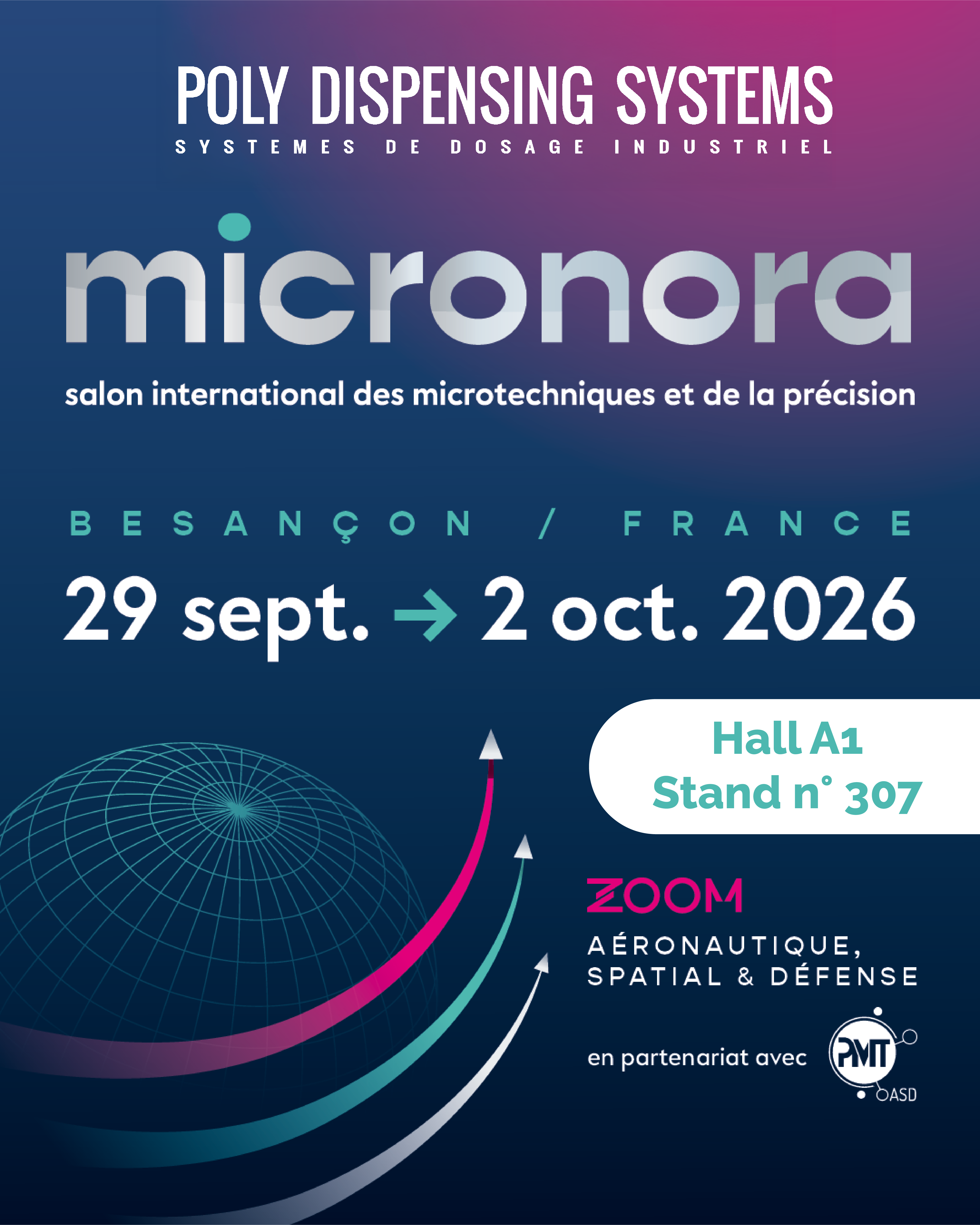 Présence de Poly Dispensing Systems à Micronora 2026